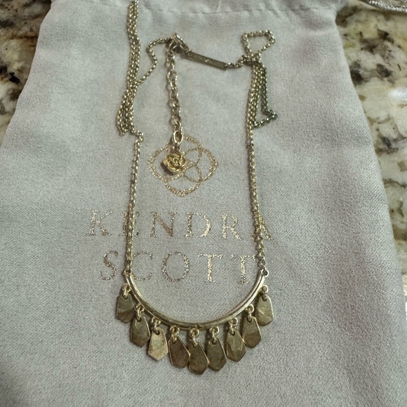 Kendra Scott Sydney charm bar necklace - Picture 1 of 6
